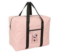 Safta Bolso Shopping MINNIE BLUSH – Cómodo y resistente, 50x28x40 cm, Rosa