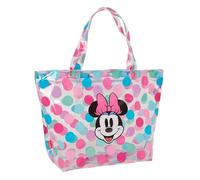 Safta MINNIE MOUSE BEACH - Bolso Shopping, Bolso de Mujer, Shopping Bag, Cómodo y Versátil, Calidad y Resistencia, 54x17x35 cm