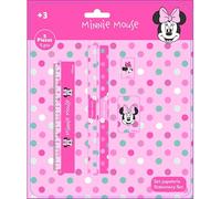 Safta MINNIE MOUSE MINTY - Set de Escritura, Regalo, Metálico, Plumier, Niño, 22x26.5 cm