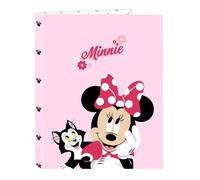 Carpeta Archivador MINNIE MOUSE Naive, Folio 4 Anillas 25 mm.