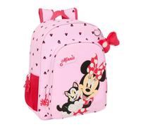 Safta MINNIE MOUSE NAIVE - Mochila Escolar Niño, Mochila Infantil, Adaptable a Carro, Ideal para Niños en Edad Escolar, Cómoda y Versátil, Calidad y Resistencia, 32x12x38 cm