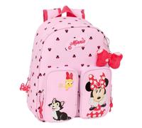 Mochila Escolar MINNIE MOUSE Naive, Infantil 34 cm. Adaptable