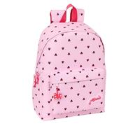 Safta MINNIE MOUSE NAIVE - Mochila para Portátil 14.1", Ideal para Jóvenes de Diferentes Edades, Cómoda y Versátil, Calidad y Resistencia, 31x13x43 cm