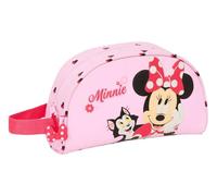 Safta Minnie Mouse Naive - Neceser Grande Niño, Neceser Infantil, Adaptable a Carro, Ideal para Niños de 5 a 14 Años, Cómodo y Versátil, Calidad y Resistencia, 26x16x9 cm