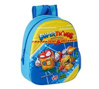 Safta MOCHILA 3D SUPERZINGS, Azul Claro