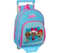 Safta - Mochila 705 LOL Surprise! Divas con Carro Incluido Diseño Exclusivo - Mochila + Carro 705 LOL Surprise! Divas Diseño Ergonómico