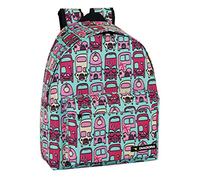 Safta - Mochila con Estampado Diadora, Color Turquesa (641440774)