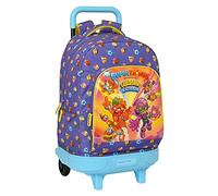 Safta- Mochila con Ruedas Compact Superthings Guardians of Kazoom 33X45X22Cm, Multicolor (612270918)