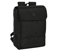 MOCHILA CON SOLAPA PORTATIL 13,3''+USB REAL BETIS BALOMPIE PREMIUM