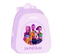 Safta | Mochila Escolar 3D K-Pop Demon Hunters Iconic, Frontal Termoconformado en Relieve, Hombreras Acolchadas Ergonómicas, Bolsillo Portabotellas, Asa Superior, Vuelta al Cole, Medidas 27x10x33 cm