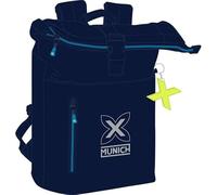 Safta | Mochila Escolar con Solapa Munich Nautic para Portátil 15,6″, Compartimento Principal con Cremallera y Hebilla, Interior Forrado y Acolchado, Mochila Niño, Medidas 28x13x42 cm