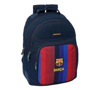 Safta | Mochila Escolar Doble FC Barcelona 1ª Equipación 26/27 Adaptable a Carro, 2 Compartimentos, Espalda y Hombreras Ergonómicas Acolchadas, Niño y Niña, Medidas 32x15x42 cm