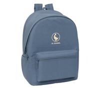 Safta | Mochila Escolar Doble para Portátil 15,6″ + USB El Ganso Basics Azul Azafata, Antirrobo Trasero Acolchado, Espalda Ergonómica, Gran Capacidad, Medidas 31x18x44 cm