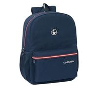 Safta | Mochila Escolar El Ganso Classic Adaptable a Carro, Ergonómica y Acolchada, Doble Tirador en Cremallera, Bolsillo Frontal y Lateral Portabotellas, Medidas 32x14x43 cm