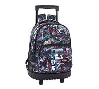 Safta Mochila Escolar Grande Con Ruedas Blackfit8 "Urban" Oficial 320x140x460mm