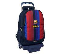 Safta | Mochila Escolar Grande con Ruedas FC Barcelona 1ª Equipación 26/27, Extraíble con Carro 905, 85 cm Alto, 2 Compartimentos, Hombreras Ergonómicas Acolchadas, Niño y Niña, Medidas 32x16x44 cm