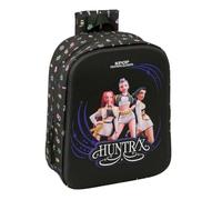 Safta | Mochila Escolar Guardería 3D K-Pop Demon Hunters Sound, Infantil, Compartimento Principal con Cremallera, Tarjeta de Identificación, Asa Superior, Mochila Niña, Medidas 22x10x27 cm