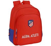 Safta, Mochila Escolar Infantil de Atlético de Madrid, 270x100x330 mm Unisex niños, Roja y azul marino, Estándar