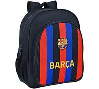 Safta, Mochila Escolar Junior de F.C. Barcelona 1ª Equipación 22/23, 320x120x380 mm Unisex niños, Azul Marino Y Granate, Estándar