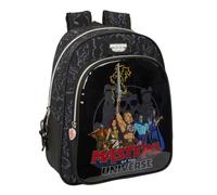 Safta | Mochila Escolar Masters of the Universe Adaptable a Carro (Sin Carro), Infantil y Juvenil, Hombreras Ergonómicas Acolchadas, Medidas 27x10x33 cm