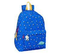 SAFTA | Mochila Escolar para Portátil 14,1? Mickey Mouse Good Day Disney, Compartimento Acolchado, Espalda y Hombreras Ergonómicas, Bolsillo Frontal con Cremallera y Portabotellas, Medidas 31x13x43 cm