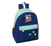 Safta | Mochila Escolar para Portátil 14,1″ Mr. Wonderful Estrella, Compartimento Acolchado, Espalda y Hombreras Ergonómicas, Bolsillo Frontal con Cremallera y Portabotellas, Medidas 31x13x43 cm