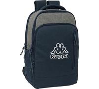 Safta | Mochila Escolar para Portátil 15,6″ + Tablet 10,6″ Kappa Dark Navy, Conector USB, Respaldo y Hombreras Ergonómicas Acolchadas, Organizador, Mochila Niño, Medidas 29x15x44 cm