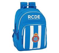 Mochila Escolar R.C.D. ESPANYOL, 42 cm. Adaptable