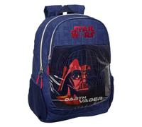 Safta | Mochila Escolar Star Wars Adaptable a Carro (Sin Carro), 2 Compartimentos Grandes, Hombreras y Espalda Ergonómicas Acolchadas, Bolsillos Portabotellas, Doble Cremallera, Medidas 32x16x44 cm