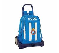 Safta Mochila Espalda Ergonómica R.C.D. Espanyol Con Carro Safta Evolution