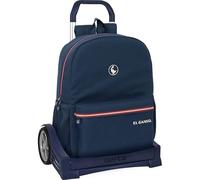 Safta | Mochila Grande con Ruedas El Ganso Classic, Compact Evolution Extraíble, Carro 85 cm, Hombreras y Espalda Ergonómicas Acolchadas, Ruedas Antivibración Silenciosas, Medidas 32x14x43 cm