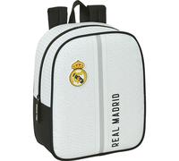 SAFTA MOCHILA GUARDERIA ADAPTABLE CARRO REAL MADRID 1ª EQUIP. 24/25 - Mochila Escolar Licencia Oficial - Diseño Ergonómico - Amplio Espacio de Almacenamiento - Bolsillos Multifuncionales