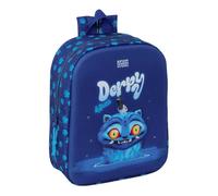 Safta | Mochila Guardería Infantil K-Pop Demon Hunters 22x10x27 cm Primaria | Tejido poliéster con costuras rematadas, para guardería, preescolar y excursiones, licencia oficial K-Pop Demon Hunters Derpy