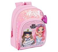 Safta, Mochila Infantil Adapt.Carro Nanana Sparkles 28X34X10Cm Unisex niños, Multicolor, Estándar