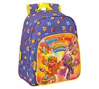 SAFTA- Mochila Infantil Adapt.Carro Superthings Guardians of Kazoom 27X33X10Cm, Multicolor (612270524)