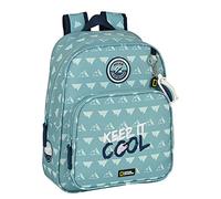 Safta Mochila Infantil Adaptable Carro, Tejido Reciclable, National Geographic Below Zero, 280x100x340 mm