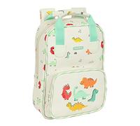 Mochila Infantil Con Asas Facil Limpieza Safta Preescolar Dinos