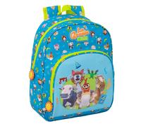 Safta - Mochila Infantil Granja de Zenon Adaptable a Carro 28x34x10Cm (612664609)