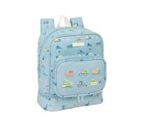 Safta Mochila infantil preescolar con asas, dimensiones 280x220x80 mm, colección Safta preescolar