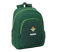 Safta Mochila infantil REAL BETIS BALOMPIÉ cómoda, versátil y resistente 28x10x34 mm Verde