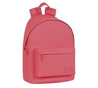 SAFTA - Mochila Juvenil para Portátil 14.1", Ideal para Jóvenes de Diferentes Edades, Cómoda y Versátil, Calidad y Resistencia, 31x16x41 cm, Color Granate