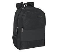 Safta Mochila para portátil Business 15,6" con bolsillo para tablet y conector USB, negro