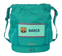 Safta - Mochila Saco Deporte F.C. Barcelona 2ª Equipación 26/27, 34x15x43cm | Mochila deportiva, capacidad 21,9 litros, para gimnasio y actividades extraescolares, compartimento inferior para calzado