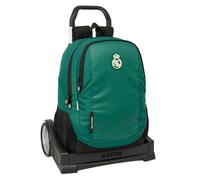 Safta | Mochila Trolley Escolar Carro Real Madrid 32x16x44 cm Niño Niña | Tejido poliéster con costuras rematadas, mochila grande con carro y ruedas, licencia oficial Real Madrid 2ª Equipación 26/27