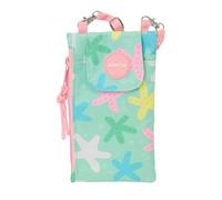 Safta | Monedero Portamóvil Estrellas, Funda Colgante con Cordón Ajustable, Bolsillo con Cremallera para Monedas, Apto para Teléfono hasta 6,9″, Infantil y Juvenil, Medidas 10x19 cm