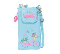 Safta - Monedero Portamóvil, Monedero Estándar, para Móvil, Tejido Reciclado, Cómodo y Versátil, Calidad y Resistencia, 19x10 cm, Color Azul