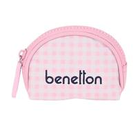 Safta-Monedero XS Benetton Vichy 9,5X7X3Cm, Multicolor (812253725)