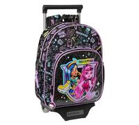 Mochila Con Carro 705 Monster High 28 x 34 x 10 cm.