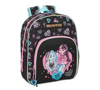Safta MONSTER HIGH - Mochila Infantil, Ideal para Niños de Diferentes Edades, Cómoda y Versátil, Calidad y Resistencia, 28x10x34 cm