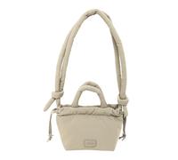 Safta MOOS CÁPSULA ACOLCHADO BEIGE CLARO - Bolso Acolchado, Bolso de Mujer, Shopping Bag, Cómodo y Versátil, Calidad y Resistencia, 16x10x16 cm